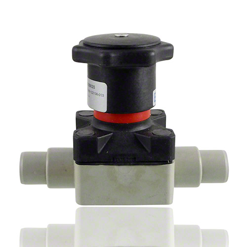 PP Membranventil, Schwei&szlig;stutzen Muffenschwei&szlig;ung,&nbsp; EPDM